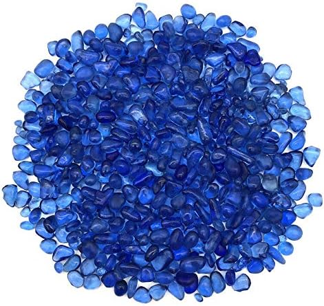 Ertiujg husong306 50g 7-10mm azul de cascalho azul colorido de cristal buda buda pedras de decoração de pedras e minerais de cristal