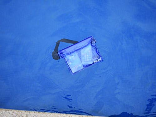 MELOP [2 Pacote bolsa à prova d'água com tira de manilha ajustável Proteja o telefone e os itens secos e limpos da submersão