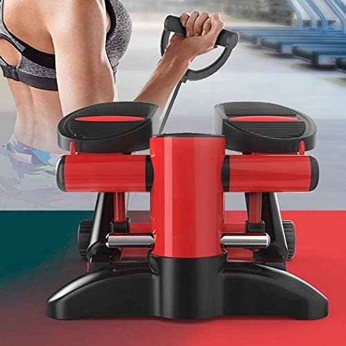 ZJHYXYH MINI STEPPER AIR AIR STEPET MACHER EXECURSO DE FITNESS COM BANDO DE RESISTÊNCIA E LCD DISPLAY