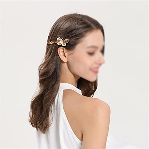 Tkfdc barrocos barrocos de pérola clipe de cabelo adolescente menina de cabelo acessórios de cabelo de cabelo clipe de primavera feminino
