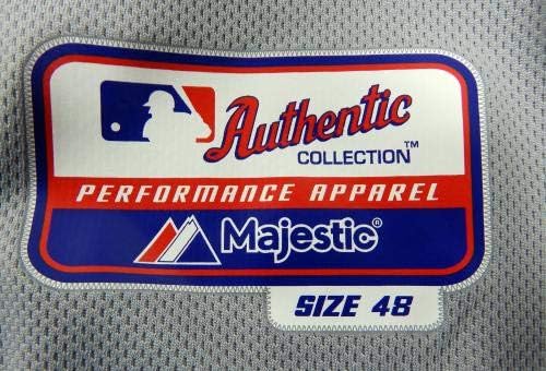 2013 Pittsburgh Pirates Kyle McPherson #38 Jogo emitiu Grey Jersey Pitt33099 - Jogo usou camisas MLB