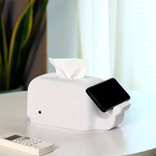 Lsdjgdde Breca branca Silicone Desktop Box Box resistente a capa resistente a capa de armazenamento de escritório