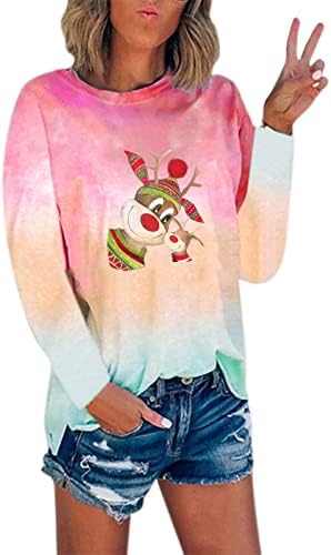 Tops de manga longa para mulheres tops de inverno