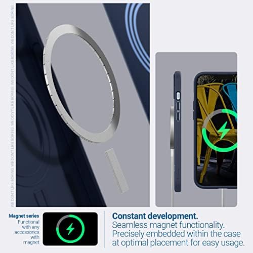 Caso de paralaxe mag de caseologia [ímã embutido] projetado para MagSafe compatível com o iPhone 14 Plus Case 5G -