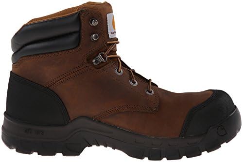 Carhartt CMF6371 Rugflx6inblkcomp-m Sapato de construção