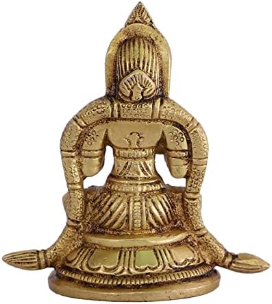 Kalarambh Brass Sentado deusa Annapurna para Office Decoração de Mandir Decoração itens de presente colecionável Arte para
