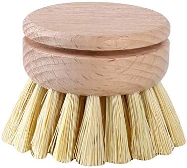 Pincel de prato de madeira para dearanswer Bambu rígidos Credas de limpeza molhada para a pia da cozinha Limpeza doméstica do banheiro