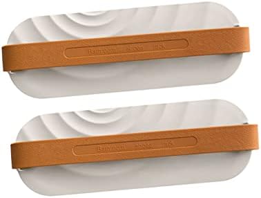 Homoyoyo 2pcs sapato de armazenamento de sapatos de armazenamento de stand slops stoping parede pendurada chinelor slipper rack