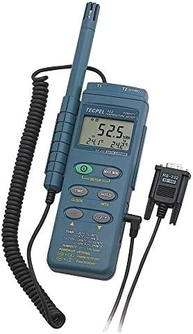 Tecpel Digital Handheld Handheld Thermo Hygromet Data Logger Recorder DTM-322