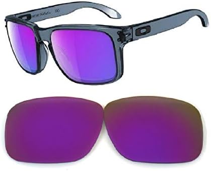 Lentes de reposição de galáxias para Oakley Holbrook Purple Color Polarized