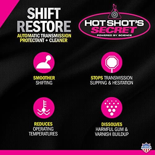 Hot Shot Secret Shift Restore Transmission Additive de 16 onça fluida garrafa