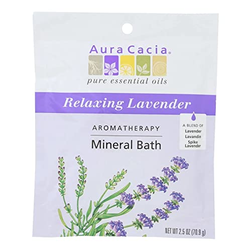 Aura Cacia Lavanda Mineral Bath 2,5 oz
