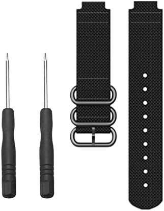 Ahgdda 15mm Sport Nylon Watch Band Band para Garmin Approach S6 Smart Watch for Garmin Forerunner 735XT/220/230/335/620/630 Watch Band