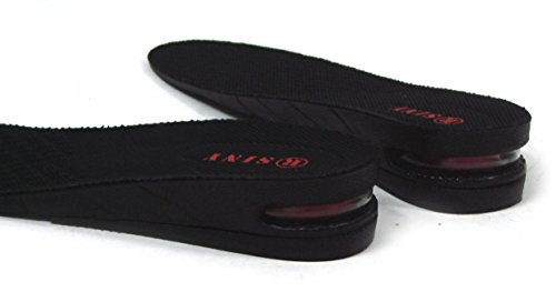 Siny® Comprimento total 2 polegadas 2 polegadas de calça de 2 camadas para homens Aumentar a altura do kit de elevador