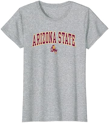 Arizona State Sun Devils Arch Over Mascot Logo T-Shirt