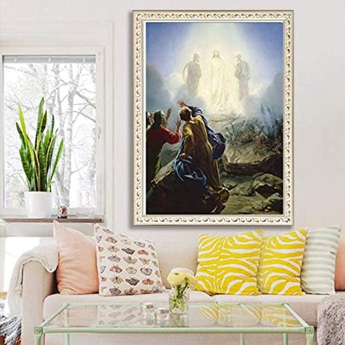 Salvador Jesus Stitch Pintura de diamante - Maiyiyi 5d Round Diamond Pintura Jesus Pintura Diamante Pintura Cruzada Kit Religião
