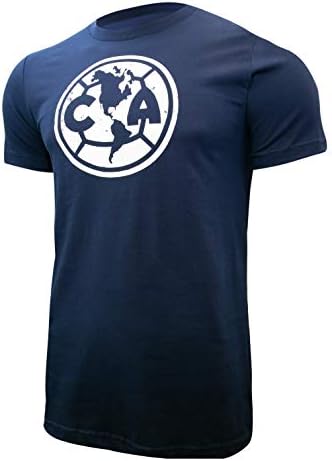 Icon Sports Men Club America Licenciado Oficialmente licenciado T -shirt Tee de algodão -01