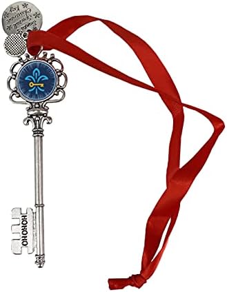 KAPPA KAPPA Gamma Sororidade Árvore de Natal Ornamento de Santa Magic Key Decor Party Home Office Holiday Decor