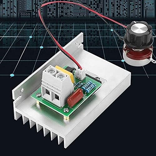 WSDMAVIS 1PCS 10000W SCR Regulador de tensão AC 220V Motor de velocidade elétrica Termostato Dimmer Thermostat
