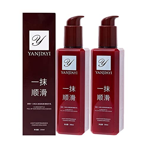 Yanjiayi Hair suavizando condicionador, suavização de licença para cabelos crescentes, tratamento de cabelo de Yanjiayi, Lear de suavização de cabelos em condicionador