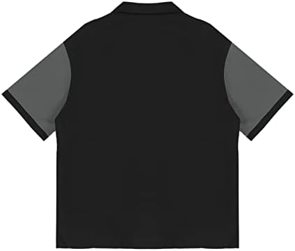 Camisetas de boliche retrô de FeShow masculino abotone
