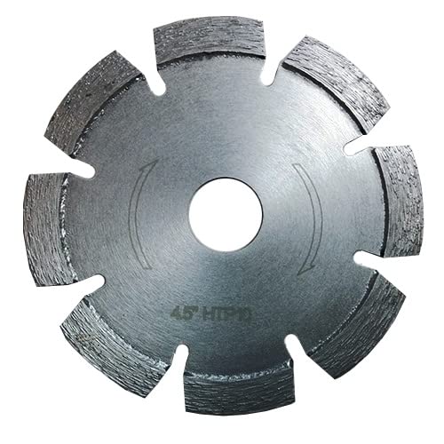 Pacote 10 - 4,5 Premium Tuck Point Diamond Blade para argamassa, concreto, tijolo - Arbor 5/8 -7/8 - Soldado a laser