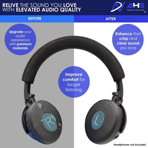 AHG Premium Substacting Soundlink OE Pads Coscões compatíveis com fones de ouvido sem fio de orelha de som Bose, sem fio,
