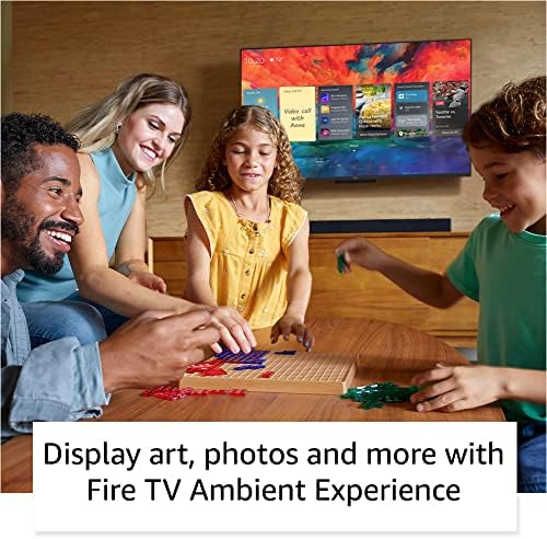 Novo Fire TV 43 Omni Qled Series 4K UHD Smart TV, Dolby Vision QI, Mãos livres com Alexa