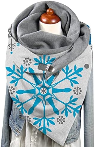 Lenço feminino Botão de impressão macia quente moda Moda de inverno envoltório scarve scarve lenço xadrez xadrez grande