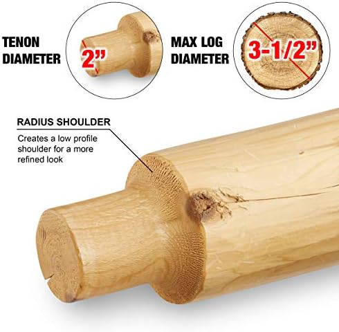 Lumberjack Tools 2 Log Home Tenon Cutter