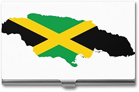 Jamaica mapa de mapa de negócios de cartões de cartões de cartões de caixa de proteção Organizador de caixa de proteção para
