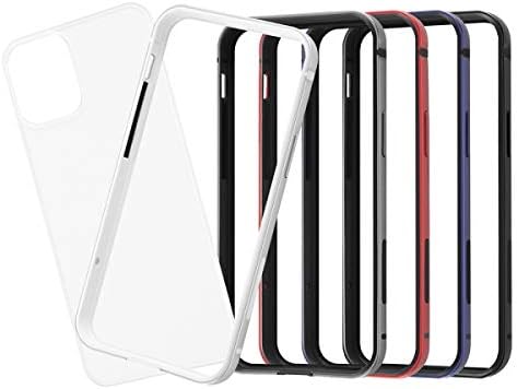 レイ ・ アウト layout rt-p26ab/rm compatível com iPhone 12 mini-5,4 polegadas de alumínio + painel, vermelho, vermelho