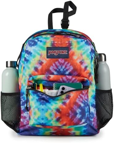 Jansport Central Adaptive Pack, Red/Multi Hippie Days, 21L