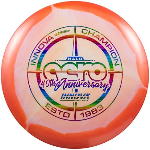 Innova Limited Edition Halo Star Star Aero Disc Golf Putter 180G - uma rodada de disco, voa em linha reta