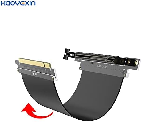 Conectores PCI Express 16x placa de cabo flexível de alta velocidade Adaptador Riser Card 1 slot pcie 3.0 x16 riser para