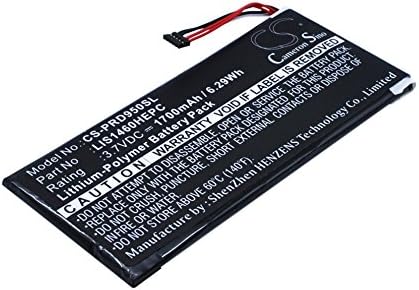 Substituição da bateria para a Sony PRS-950, PRS-950SC Nº 1-853-020-11, LIS1460HEPC, LIS1460HEPC