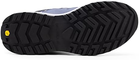 Sapatos de caminhada de fitville masculino Sapatos de trabalho ao ar livre à prova d'água Tênis de trekking trilhas com suporte de arco para alívio da dor no calcanhar - núcleo resistente