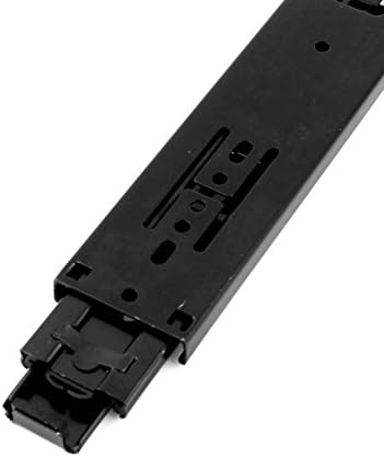 Aexit 2 PCS Gabinete Hardware Greta de armário completa rolamento de esgotos telescópicos Flides de gaveta de gaveta de 20 cm de comprimento