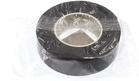 Kqoo 5pcs preto PVC Fita elétrica Fita de chama retardente Fita adesiva de isolamento de isolamento elétrico Fita de diy de 20 mm