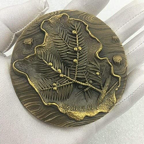大 铜章 收藏者 协会 China 80mm Medalha de tigre de tigre do sul da China Medalha Tigre Medalha de tigre de 80 mm