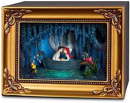 Disney Parks Olszewski Little Mermaid Gallery of Light - Ariel e Eric Kiss