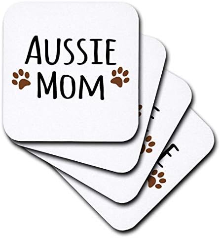 3drose australia mamãe - pastor australiano cão