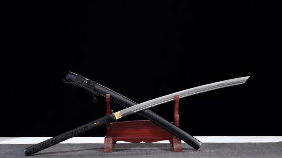 DD Sword 48 “Mão forjou Naginata Combate Ready Japanese Samurai Sword Blade Maior Katana