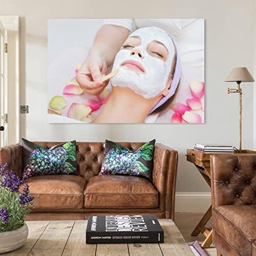 Poster de salão de beleza corporal de beleza massagem integral spa spa canvas de pintura de parede de arte para quarto