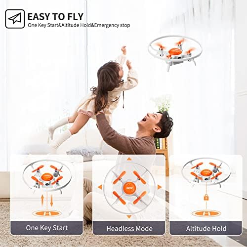 Drone 4DV4 com câmera 1080p para adultos e 4DV5 Mini Drone com câmera para crianças