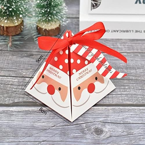 Ornamentos de Natal 2022, Caixa de presente de Candy Feliz Natal Caixas de embalagem Papai Noel