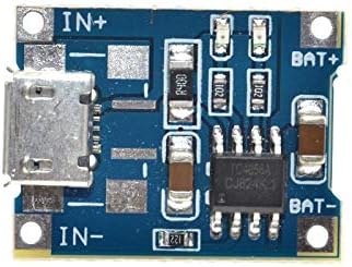 StayHome 5pcs micro USB TP4056 1A Módulo de carregamento de carregamento de bateria de lítio dedicado