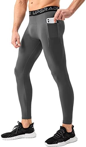 Calças de compressão masculina Leggings atléticos frios Treino de calças justas esportes ativos calças calças baseadas homens ioga calça