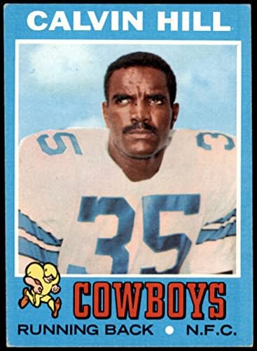 1971 Topps 217 Calvin Hill Dallas Cowboys VG/EX Cowboys Yale