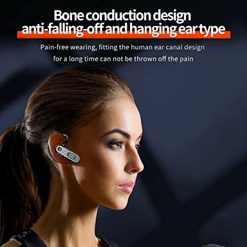 Bluetooth de negócios 5.2 fone de ouvido IPX5 Esportes ao ar livre Bluetooth Ruído do fone de ouvido cancelamento de fones de